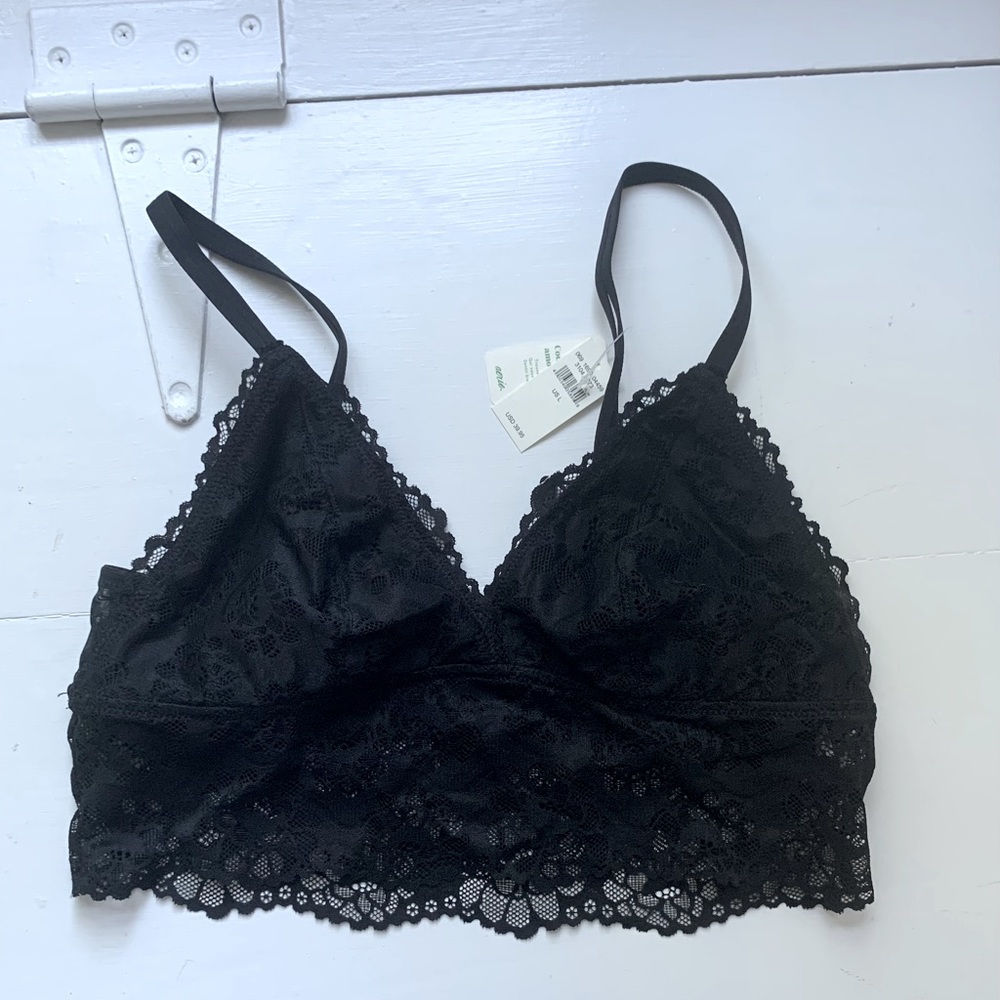 Aerie black bralette, L, new with tags - Picture 2 of 2